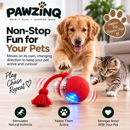 Smart Interactive Rolling Pet Ball™