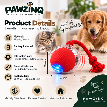 Smart Interactive Rolling Pet Ball™